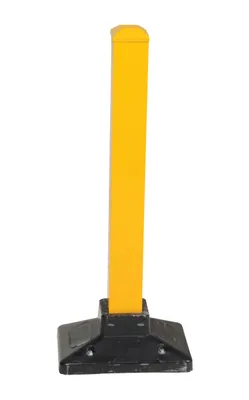 Vestil SPR-POST-Y semi-permanent barrier shown from an alternate angle