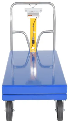 Vestil SPT-2448-SCL steel platform truck shown from an alternate angle