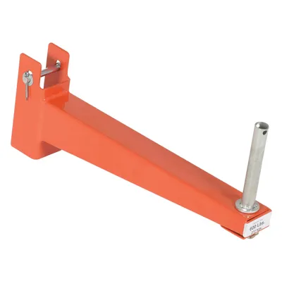 Vestil Steel Standard Cantilever Racking Straight Arm 12 In. Length 800 Lb. Capacity Orange