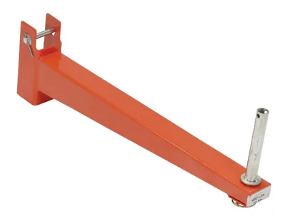 Vestil Steel Standard Cantilever Racking Straight Arm 24 In. Length 400 Lb. Capacity Orange
