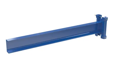 Vestil Steel Cantilever Straight Arm No Lip 36 In. Length 1,200 Lb. Capacity Blue