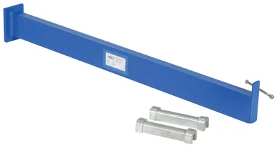 Vestil Steel Cantilever Straight Arm with 2 In. Lip 48 In. Length 1,000 Lb. Capacity Blue