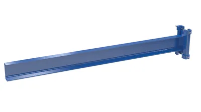 Vestil Steel Cantilever Straight Arm No Lip 48 In. Length 1,000 Lb. Capacity Blue