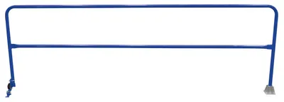 Vestil Steel Dock Safety Swing Gate 11 Ft. Length Blue