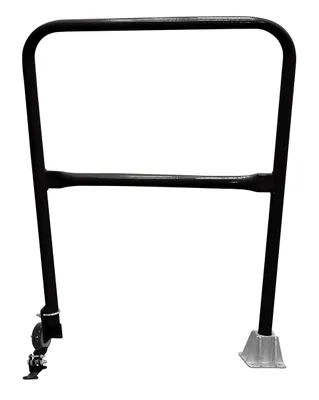 Vestil Steel Dock Safety Swing Gate 3 Ft. Length Black
