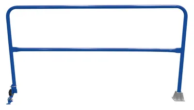 Vestil Steel Dock Safety Swing Gate 7 Ft. Length Blue