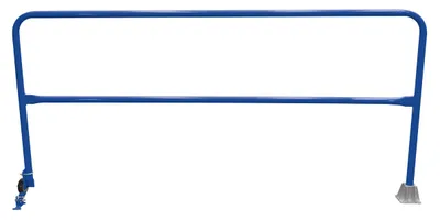 Vestil Steel Dock Safety Swing Gate 8 Ft. Length Blue