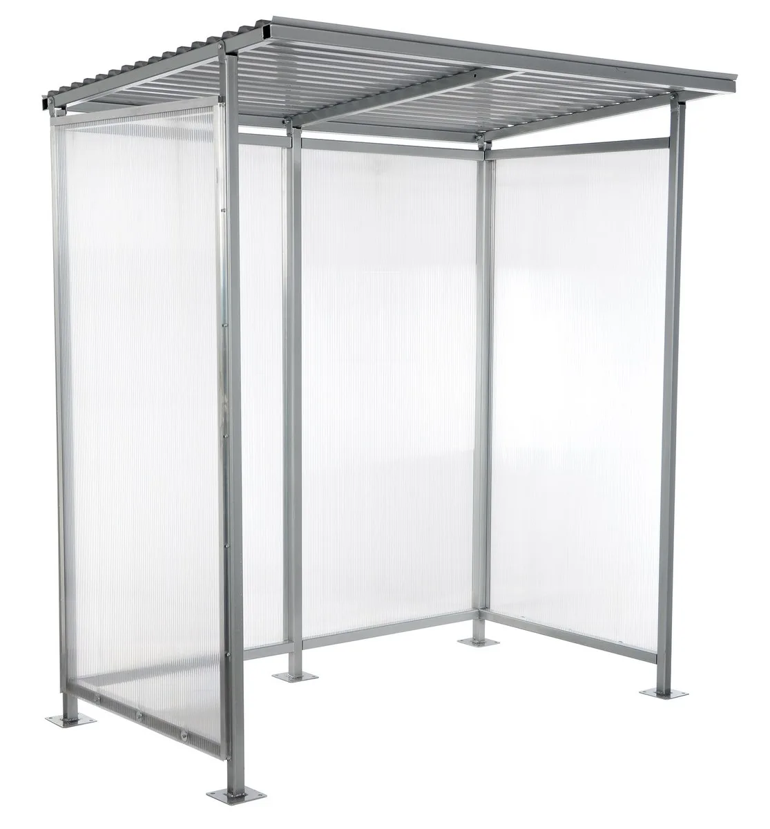 Vestil SSH-7939-80 smoking shelter bus stop