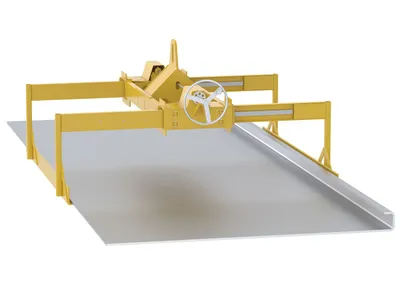Vestil SSL-2086-10 steel sheet lifter shown from an alternate angle