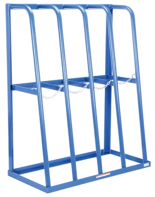 Vestil Steel Storage Rack 24 In. x 60 In. 1,500 Lb. Capacity Blue