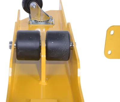 Vestil SST-45-CK-GFN spring scissor table shown from an alternate angle