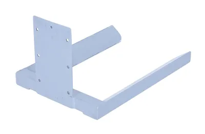 Vestil STA-ATT-FRF-24 counter balanced narrow stacker w multi-use attachment shown from an alternate angle