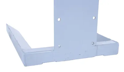 Vestil STA-ATT-FRF-24 counter balanced narrow stacker w multi-use attachment shown from an alternate angle