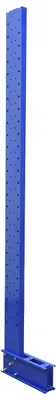 Vestil Steel Standard Duty Cantilever Single Sided Upright 10 Ft x 12 In. Arm Blue