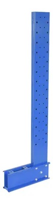 Vestil Steel Standard Duty Cantilever Single Sided Upright 6 Ft x 12 In. Arm Blue