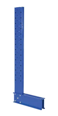 Vestil Steel Standard Duty Cantilever Single Sided Upright 6 Ft x 18 In. Arm Blue
