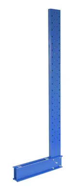 Vestil Steel Standard Duty Cantilever Single Sided Upright 6 Ft x 24 In. Arm Blue
