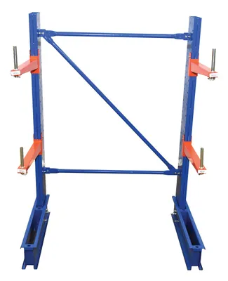 Vestil SU-C-6-24-SET cantilever rack kit shown from an alternate angle