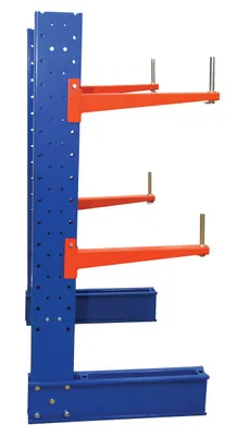 Vestil SU-C-6-24-SET cantilever rack kit shown from an alternate angle