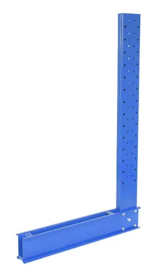 Vestil Steel Standard Duty Cantilever Single Sided Upright 6 Ft x 30 In. To 36 In. Arm Blue