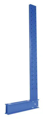 Vestil Steel Standard Duty Cantilever Single Sided Upright 8 Ft x 18 In. Arm Blue