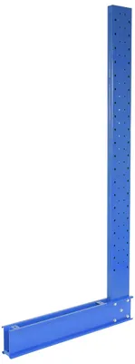Vestil Steel Standard Duty Cantilever Single Sided Upright 8 Ft x 30 In. To 36 In. Arm Blue