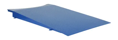 Vestil Steel Approach Ramp 48 In. x 60 In. 4,000 Lb. Capacity Blue For Use With Models SWA-70 + SWA-70-Scale