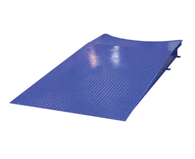 Vestil Steel Approach Ramp 48 In. x 60 In. 4,000 Lb. Capacity Blue For Use With Models SWA-60-AW + SWA-60-AW-SCL