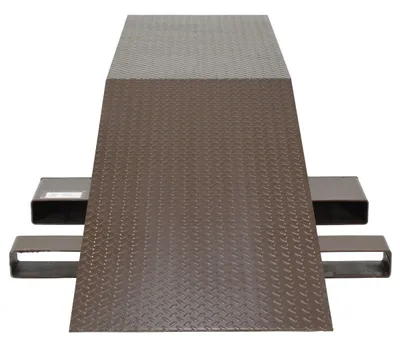 Vestil SWR-24-12-96 steel wheel riser shown from an alternate angle