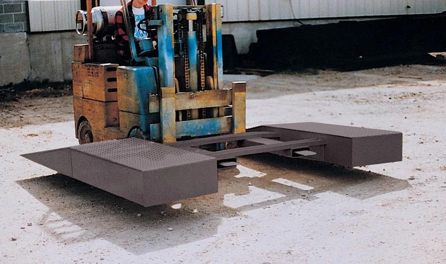 Vestil SWR-CPL steel wheel riser