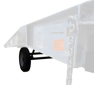 Vestil SY-PNTR aluminum yard ramp shown from an alternate angle