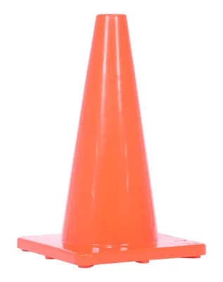 Vestil TC-18-SD traffic cone shown from an alternate angle