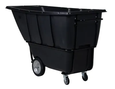 Vestil TDT-100-HD-BLACK tilt truck shown from an alternate angle