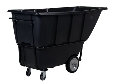 Vestil TDT-100-HD-BLACK tilt truck shown from an alternate angle