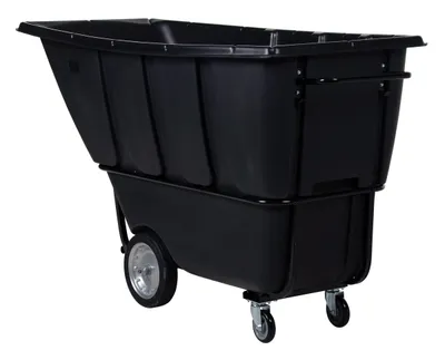 Vestil TDT-100-HD-BLACK tilt truck shown from an alternate angle