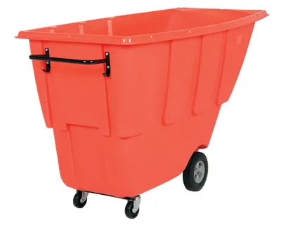 Vestil TDT-100-LD-RED tilt truck shown from an alternate angle