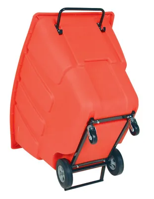 Vestil TDT-100-LD-RED tilt truck shown from an alternate angle