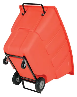 Vestil TDT-100-LD-RED tilt truck shown from an alternate angle
