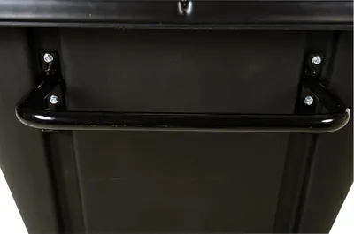 Vestil TDT-100-MD-BLACK tilt truck shown from an alternate angle