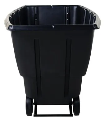 Vestil TDT-100-MD-BLACK tilt truck shown from an alternate angle
