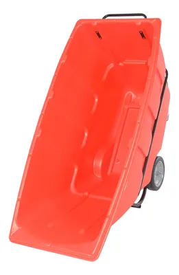 Vestil TDT-100-MD-RED tilt truck shown from an alternate angle