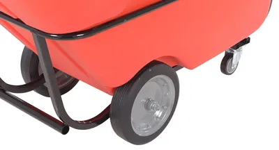 Vestil TDT-100-MD-RED tilt truck shown from an alternate angle