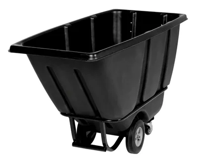 Vestil TDT-50-HD-BLACK tilt truck shown from an alternate angle