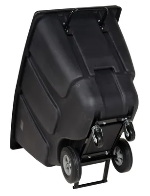 Vestil TDT-50-LD-BLACK tilt truck shown from an alternate angle