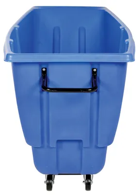 Vestil TDT-50-LD-BLUE tilt truck shown from an alternate angle