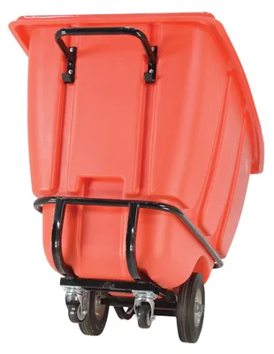 Vestil TDT-50-MD-RED tilt truck shown from an alternate angle