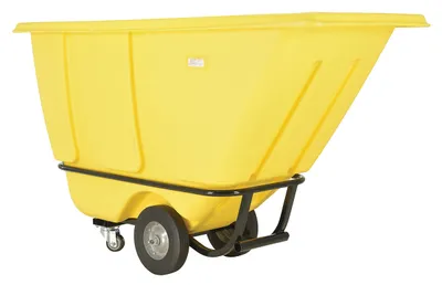 Vestil TDT-50-MD-YELLOW tilt truck