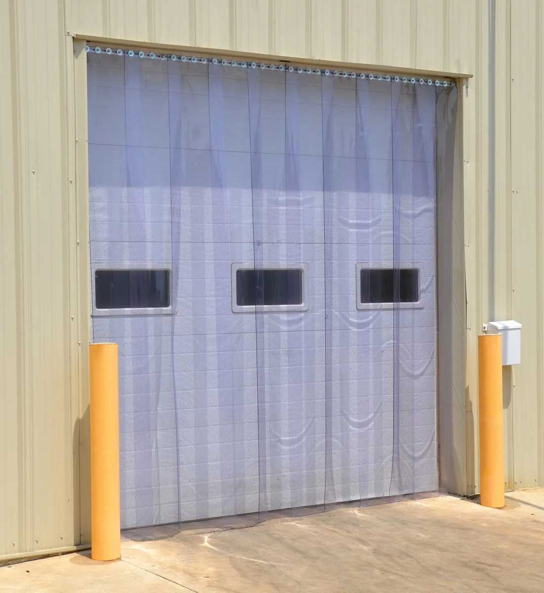 Vestil TG-1200-S-H-72-60 vinyl strip door