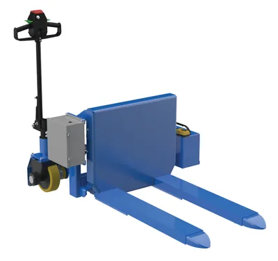 Vestil Steel Tilt Master DC Powered Traction Drive System 2,000 Lb. Capacity Blue