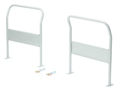 Vestil TRS-DH-HDL low noise steel platform truck shown from an alternate angle